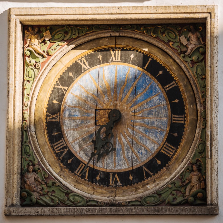 Town Hall Clock, Old Town, Tallinn, Estonia, Europe
