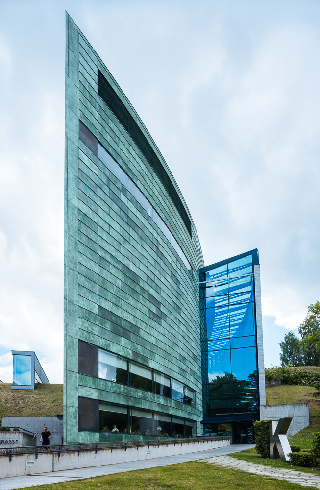 Interior of KUMU Art museum of Estonia, Tallinn, Estonia, Europe