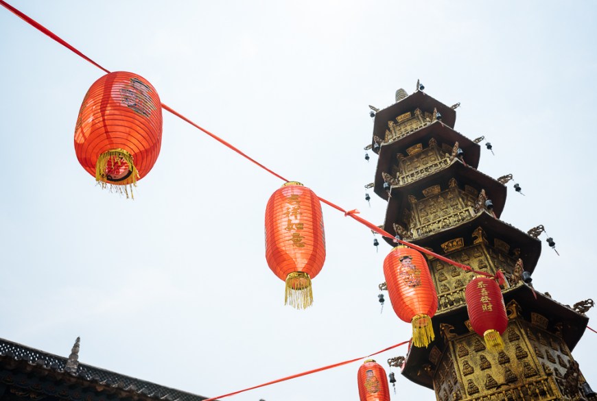 Buddhist Temple, Jianshui, Yunnan Province, China
