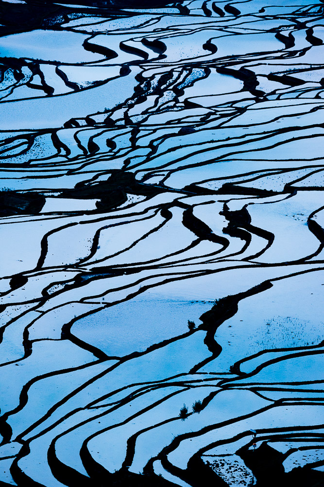 Rice Terraces at Bada, Yuanyang, Yunnan Province, China
