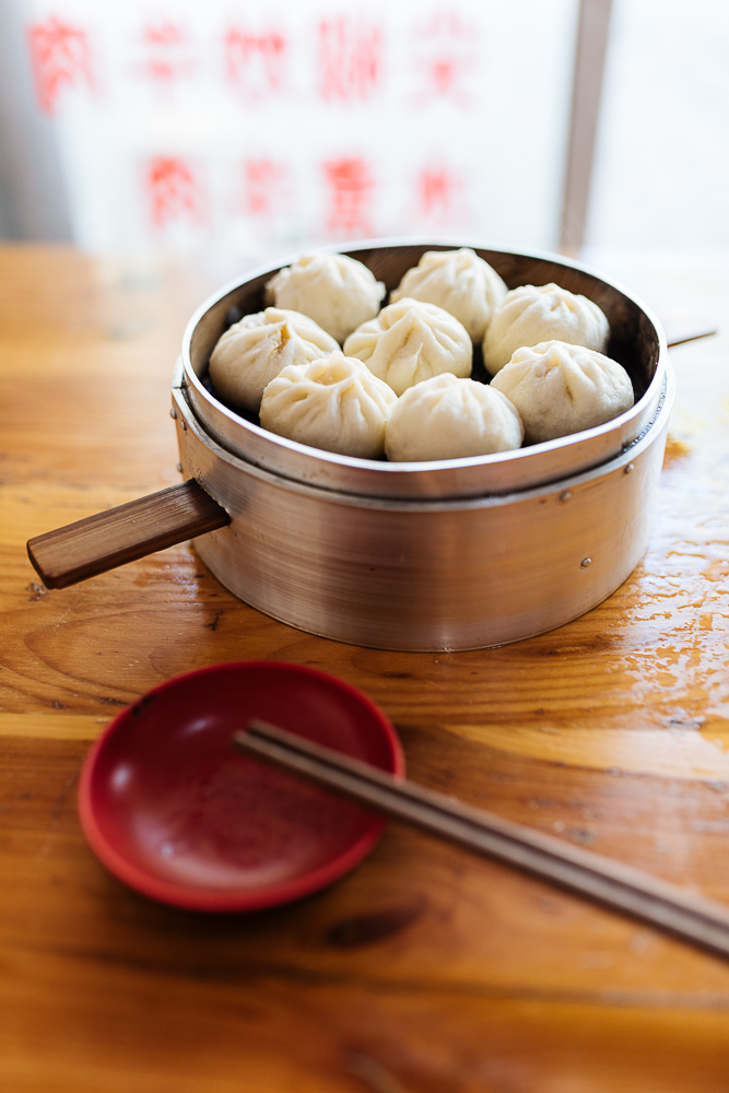 Steamed dumplings, Dali, Yunnan Province, China