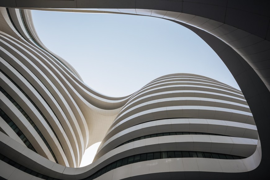 Galaxy Soho Building (designed by Zaha Hadid), Beijing, China