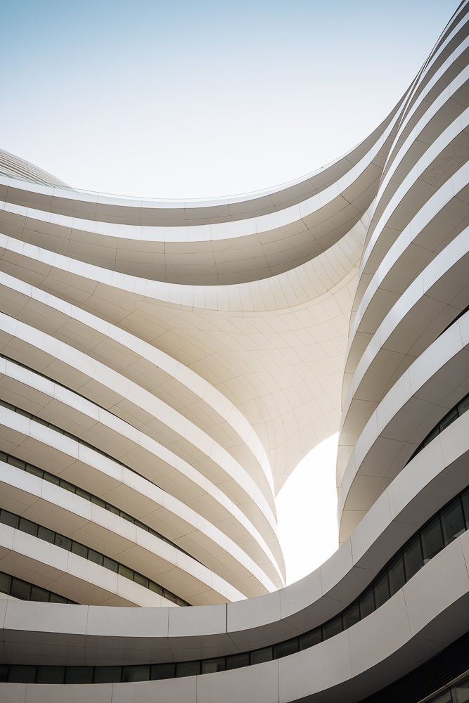 Galaxy Soho Building (designed by Zaha Hadid), Beijing, China