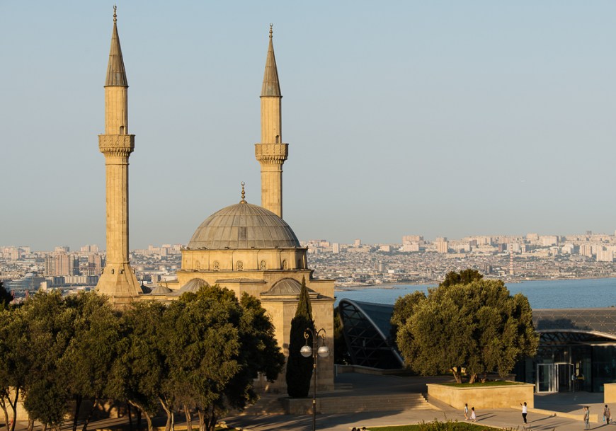 The Shahid Mosque, Baku, Azerbaijan