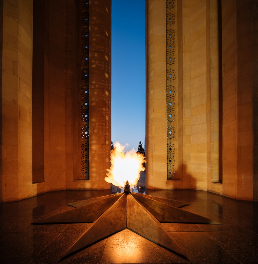 Shahidlar Monument, Baku, Azerbaijan