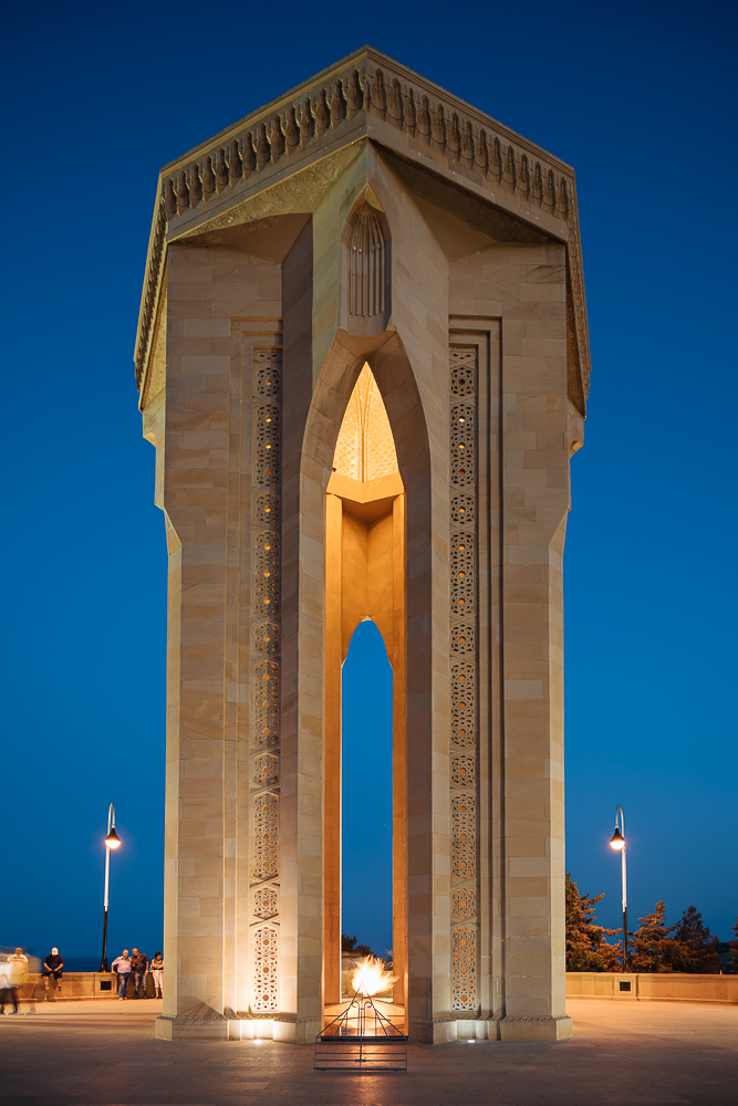 Shahidlar Monument, Baku, Azerbaijan