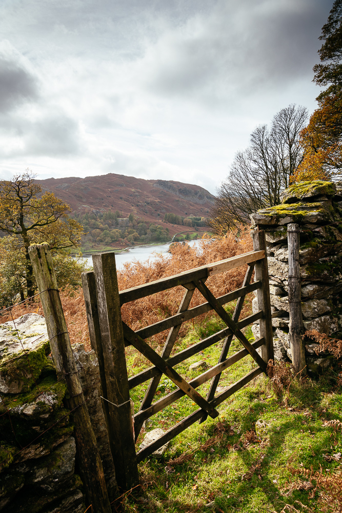 Landscape near Ambleside, Lake District, Cumbria, England, United Kingdom
