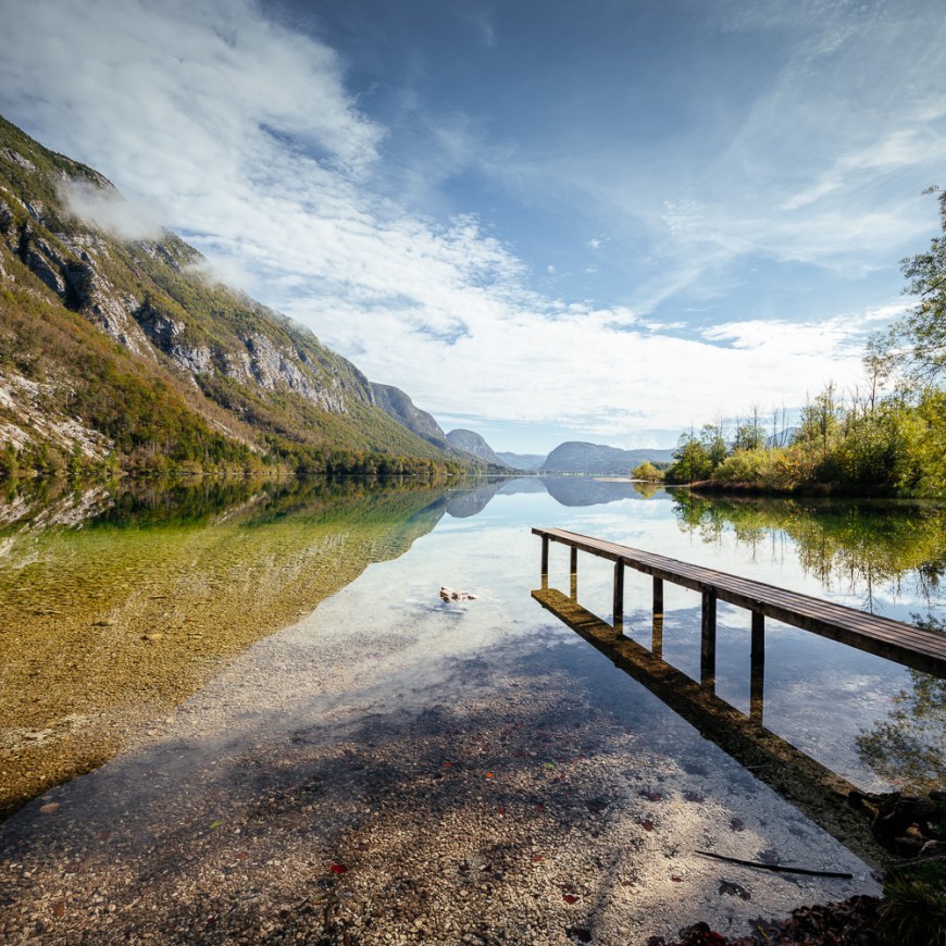 Lake Bohinj, Triglav National Park, Upper Carniola, Slovenia