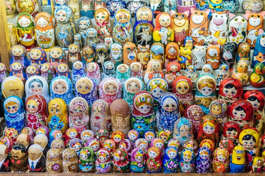 Matryoshka Dolls, Saint Petersburg, Leningrad Oblast, Russia