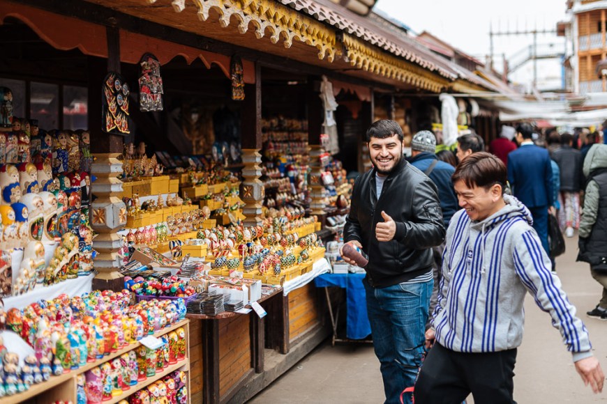 Izmaylovskiy Bazar, Moscow, Moscow Oblast, Russia